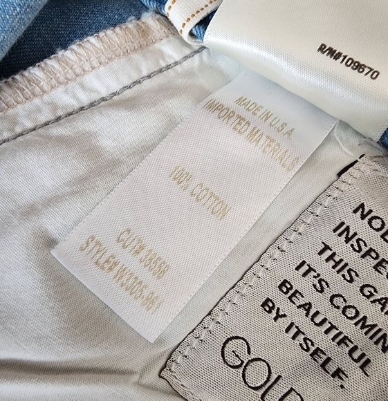 Goldsign Karla Wide-Leg Denim Size - 27 - Picture 10 of 13